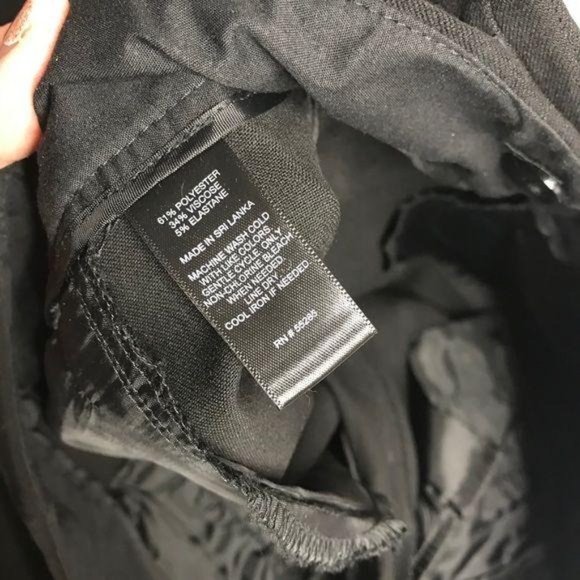 Express Columnist Black Dress Pants Size 6 Short - Picture 9 of 9